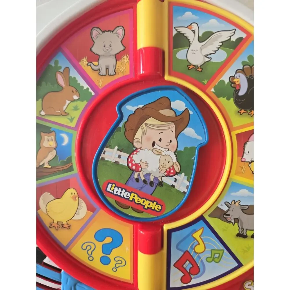 Vintage 2003 Fisher-Price See 'n Say Farmer Says Educational Toy Animal Sounds